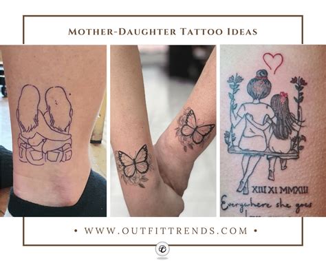 pictures of mom and daughter tattoos|19 Meaningful Mother.